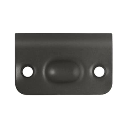 Dendesigns Strike Plate for Ball Catch &amp; Roller Catch, Oil Rubbed Bronze - Solid DE2667260